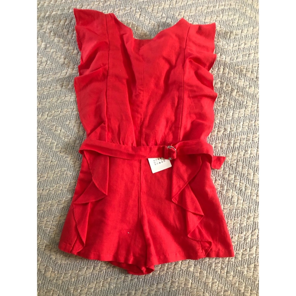 Red romper